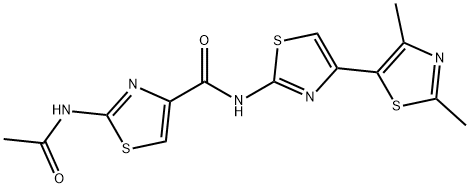 606117-71-9 4-Thiazolecarboxamide,2-(acetylamino)-N-(2,4-dimethyl[4,5-bithiazol]-2-yl)-(9CI)