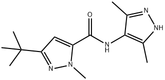 606117-95-7 1H-Pyrazole-5-carboxamide,3-(1,1-dimethylethyl)-N-(3,5-dimethyl-1H-pyrazol-4-yl)-1-methyl-(9CI)
