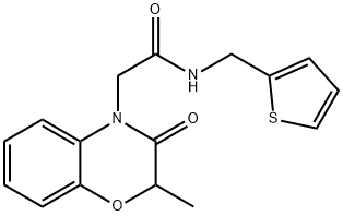 606118-84-7 4H-1,4-Benzoxazine-4-acetamide,2,3-dihydro-2-methyl-3-oxo-N-(2-thienylmethyl)-(9CI)
