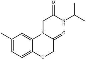 4H-1,4-Benzoxazine-4-acetamide,2,3-dihydro-6-methyl-N-(1-methylethyl)-3-oxo-(9CI)|