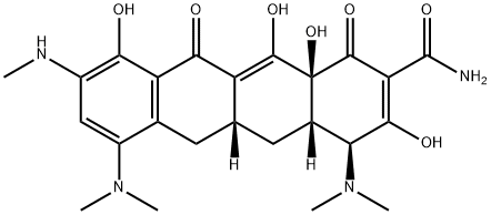 米诺环素9-甲基杂质, 607402-73-3, 结构式