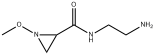 2-Aziridinecarboxamide,N-(2-aminoethyl)-1-methoxy-(9CI),60999-64-6,结构式