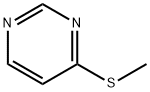 Pyrimidine, 4-(methylthio)- (6CI,7CI,8CI,9CI) Structure