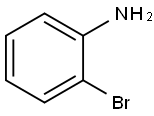 2-ブロモアニリン 化学構造式