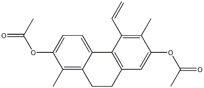 JUNCUSOL DIACETATE Struktur