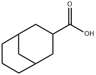 (1β,3α,5β)-ビシクロ[3.3.1]ノナン-3-カルボン酸 化学構造式