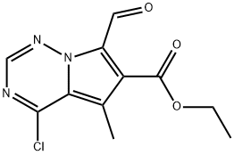 623155-22-6 4-chloro-7-forMyl-5-Methylpyrrolo[1,2-f][1,2,4]triazine-6-carboxylate