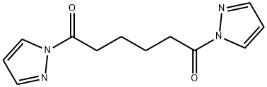 1-[6-oxo-6-(1H-pyrazol-1-yl)hexanoyl]-1H-pyrazole,62568-86-9,结构式