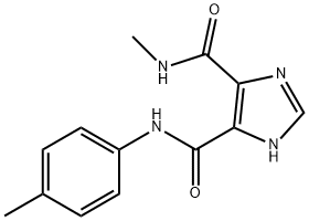 1H-Imidazole-4,5-dicarboxamide,N-methyl-N-(4-methylphenyl)-(9CI) 结构式