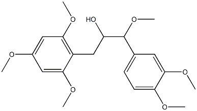 β,3,4-트리메톡시-α-[(2,4,6-트리메톡시페닐)메틸]벤젠에탄올