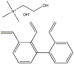 63181-96-4 Benzenemethanaminium, ar-ethenyl-N-(2-hydroxyethyl)-N,N-dimethyl-, hydroxide, polymer with diethenylbenzene