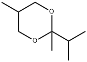 1,3-Dioxane,2,5-dimethyl-2-(1-methylethyl)-(9CI) Structure