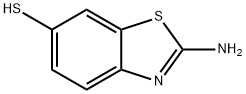 6-Benzothiazolethiol,2-amino-(9CI) Structure