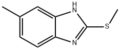 1H-Benzimidazole,5-methyl-2-(methylthio)-(9CI),637322-92-0,结构式