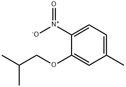 2-isobutoxy-4-methyl-1-nitrobenzene(WXC08959) 化学構造式