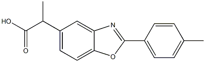 α-메틸-2-(4-메틸페닐)-5-벤족사졸아세트산