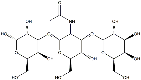 lacto-N-triose I,64317-83-5,结构式