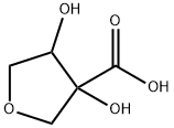 3-Furancarboxylicacid,tetrahydro-3,4-dihydroxy-(9CI) 化学構造式