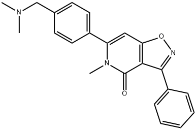 3-[4-(dimethylaminomethyl)phenyl]-4-methyl-7-phenyl-9-oxa-4,8-diazabicyclo[4.3.0]nona-2,7,10-trien-5-one|