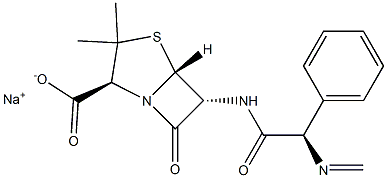Metampicillin sodium,6489-61-8,结构式