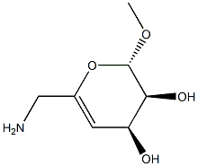 beta-L-erythro-Hex-4-enopyranoside, methyl 6-amino-4,6-dideoxy- (9CI)|