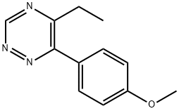 1,2,4-Triazine,5-ethyl-6-(4-methoxyphenyl)-(9CI),654069-73-5,结构式