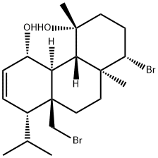 65714-67-2 (1S)-1β-Bromo-4,10aβ-dimethyl-8β-isopropyl-8aα-(bromomethyl)-1,2,3,4,4aα,4bβ,5,8,8a,9,10,10a-dodecahydrophenanthrene-4β,5β-diol