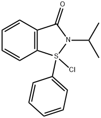 9-chloro-9-phenyl-8-propan-2-yl-9$l^{4}-thia-8-azabicyclo[4.3.0]nona-1 ,3,5-trien-7-one,65838-74-6,结构式