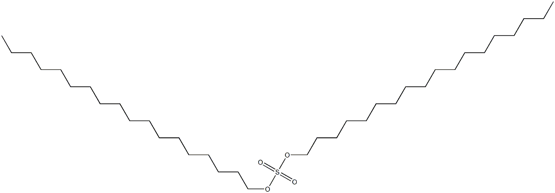 Sulfuric acid dioctadecyl ester,66186-21-8,结构式