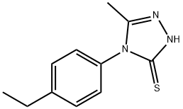 3H-1,2,4-Triazole-3-thione,4-(4-ethylphenyl)-2,4-dihydro-5-methyl-(9CI) Struktur
