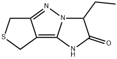 6H-Imidazo[1,2-b]thieno[3,4-d]pyrazol-2(3H)-one,3-ethyl-1,8-dihydro-(9CI) Structure