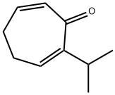 2,6-Cycloheptadien-1-one,2-(1-methylethyl)-(9CI) Structure