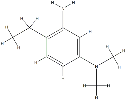 1,3-Benzenediamine,4-ethyl-N1,N1-dimethyl-(9CI),667453-67-0,结构式