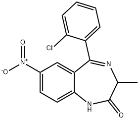 meclonazepam Struktur