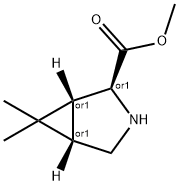 3-Azabicyclo[3.1.0]hexane-2-carboxylicacid,6,6-dimethyl-,methylester,(1R,2S,5S)-rel-(9CI)|3-氮杂双环[3.1.0]己烷-2-羧酸,6,6-二甲基,甲酯,(1R,2S,5S)-REL-(9CI)