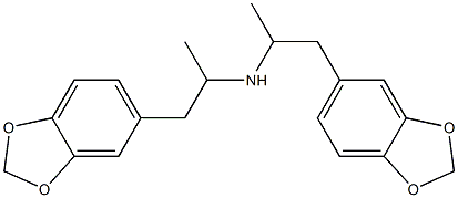 67668-98-8 bis-(1-(3,4-Methylenedioxyphenyl)-propan-2-yl)amine hydrochloride (1 diastereoisomer)