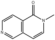 2,6-Naphthyridin-1(2H)-one,2-methyl-(9CI) 化学構造式