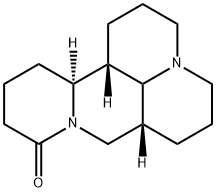Matridin-15-one, (5.beta.,7.beta.,11.alpha.)- Structure