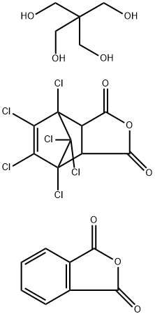 67874-94-6 4,7-Methanoisobenzofuran-1,3-dione, 4,5,6,7,8,8-hexachloro-3a,4,7,7a-tetrahydro-, polymer with 2,2-bis(hydroxymethyl)-1,3-propanediol and 1,3-isobenzofurandione