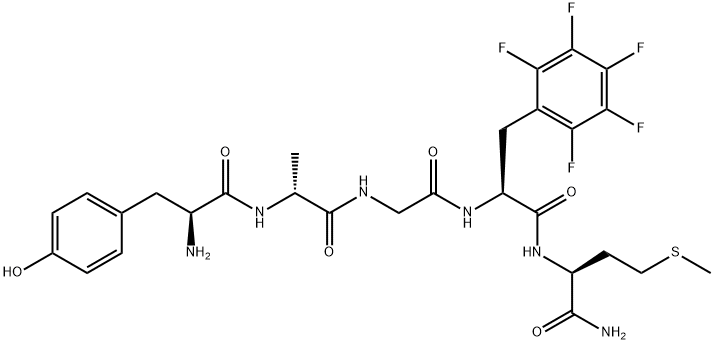 엔케팔린아미드-Met,Ala(2)-(penta-F-Phe)(4)-