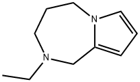 1H-Pyrrolo[1,2-a][1,4]diazepine,2-ethyl-2,3,4,5-tetrahydro-(9CI),679837-73-1,结构式