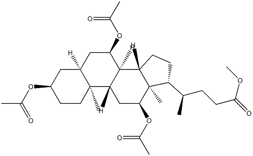 3α,7α,12α-Triacetoxy-5β-cholan-24-oic acid methyl ester|