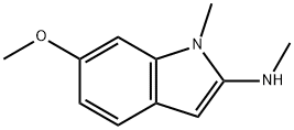 1H-Indol-2-amine,6-methoxy-N,1-dimethyl-(9CI) Structure