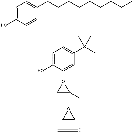 4-tert-Butylphenol, 4-nonylphenol, formaldehyde, oxirane, methyloxirane polymer Structure