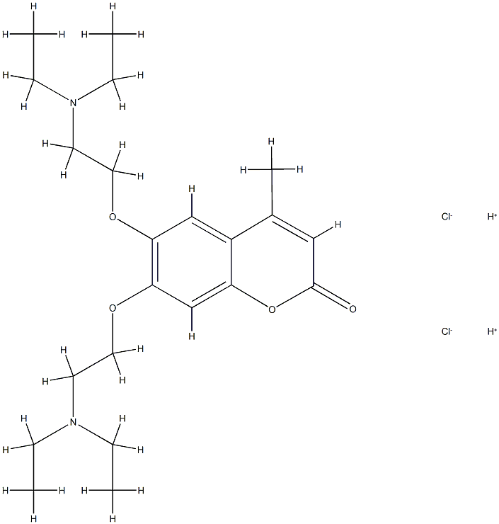 オキサマリン塩酸塩 化学構造式