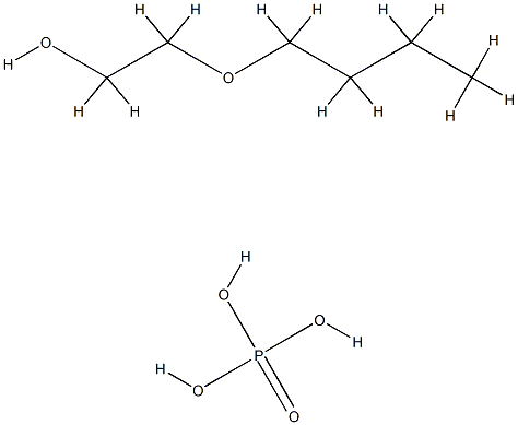 Polyphosphoric acids, 2-butoxyethyl esters Structure