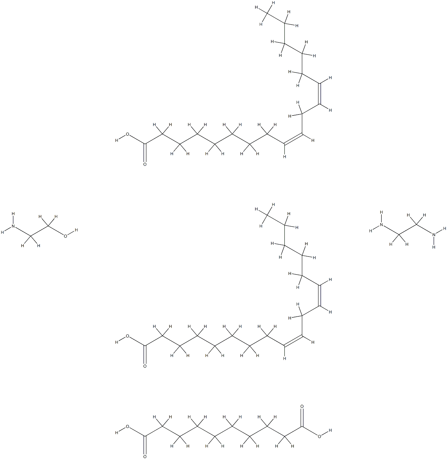 데칸디온산,2-아미노에탄올,1,2-에탄디아민및(Z,Z)-9,12-옥타데카디엔산이합체중합체