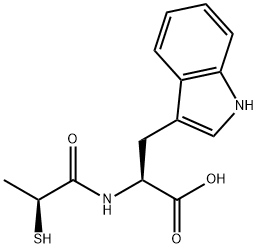 68711-80-8 Nα-[(2S)-2-Mercaptopropanoyl]-L-tryptophan