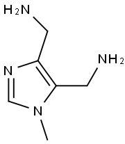 1H-Imidazole-4,5-dimethanamine,1-methyl-(9CI),687602-92-2,结构式