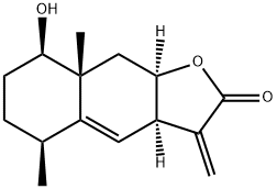 1beta-Hydroxyalantolactone Structure